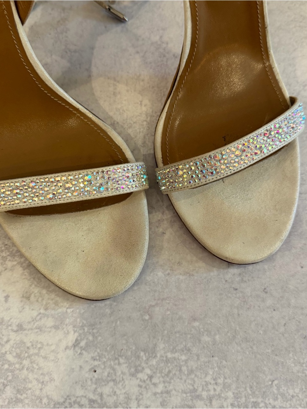 Aquazurra Linda crystal heels - Picture 3 of 7